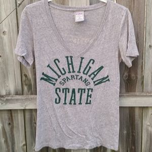 Victoria's Secret Pink Michigan State University Spartans Tee